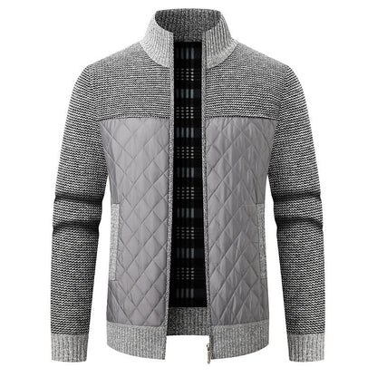 Herren Übergangsjacke Modern Strukturiert Isoliert