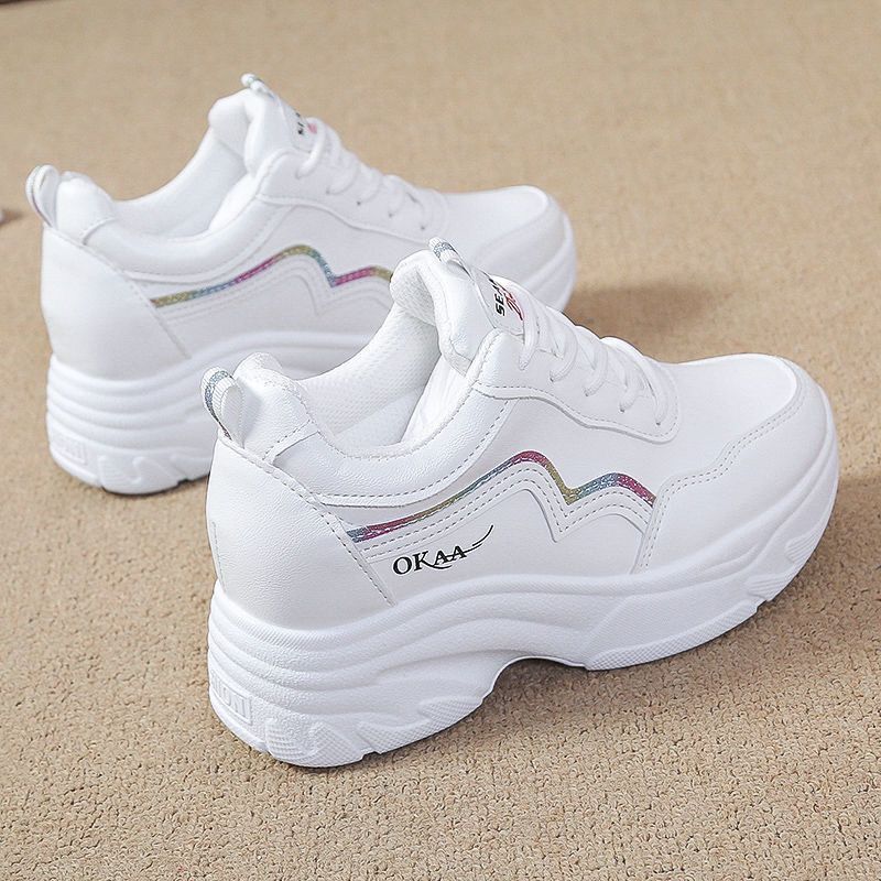 Damen Sneaker Chunky Komfortabel Laufsohle Sportlich