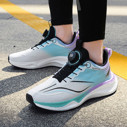 Damen Laufschuhe Leichtgewicht mit Schnürsystem und Weichem Obermaterial