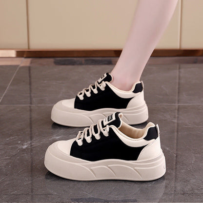 Damen Sneaker Hochplateau Chunky Schuhe Modern