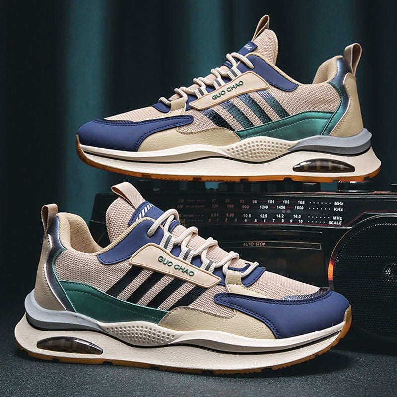 Damen Sneaker Sportlich mit Dämpfung Schwarz