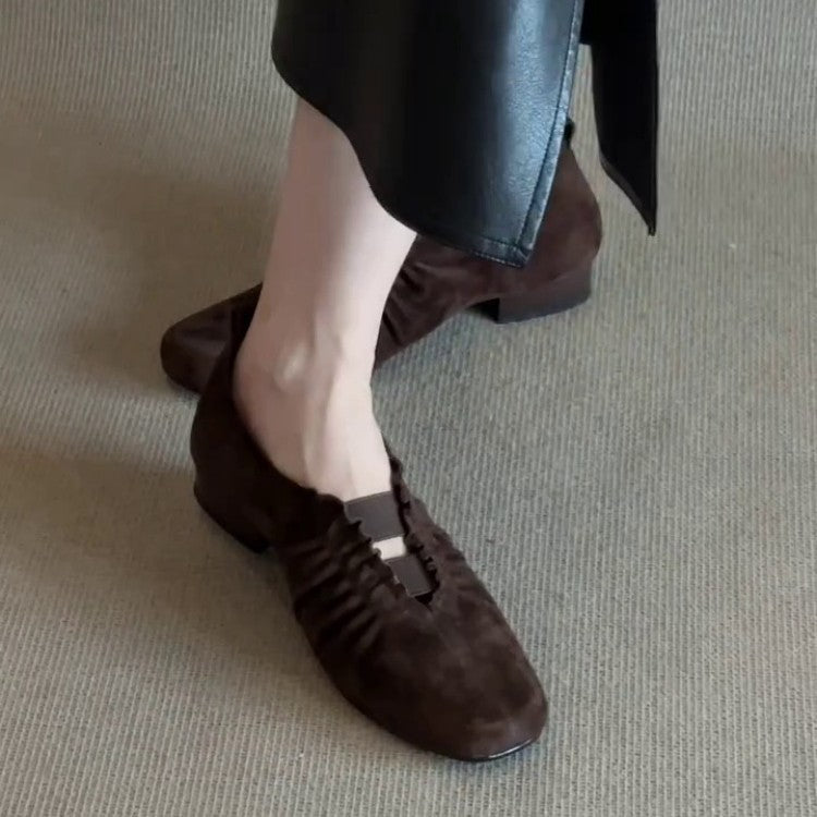 Damen Mokassins Weich Lederschuhe Schnürung Klassisch