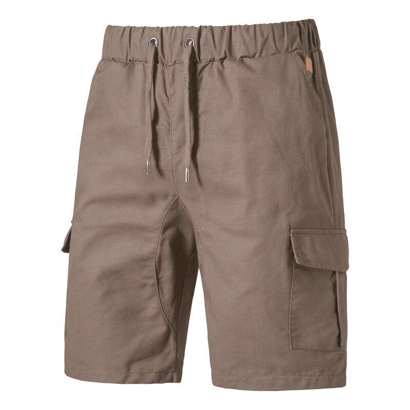 Herren Cargo Shorts Bequem Elastisch mit Taschen