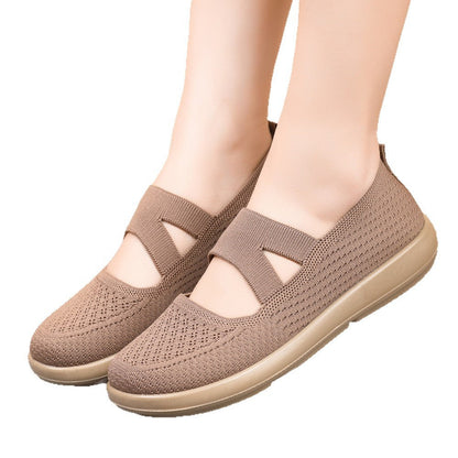 Damen Schuhe Slip-On Bequem Elastisch Komfort
