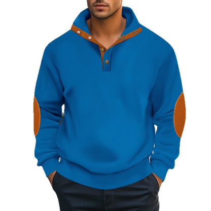 Herren Kapuzenpullover Lässig Struktur Optik Modern