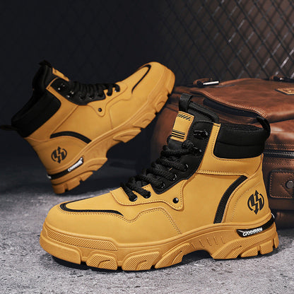 Damen Sneaker High-Top robust atmungsaktiv rutschfest - BerlinGlamour