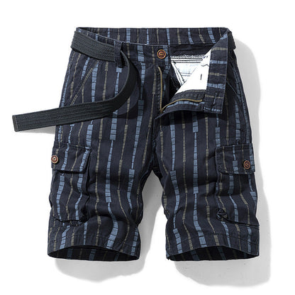 Herren Cargoshorts Elastisch Mit Vielen Taschen Modern