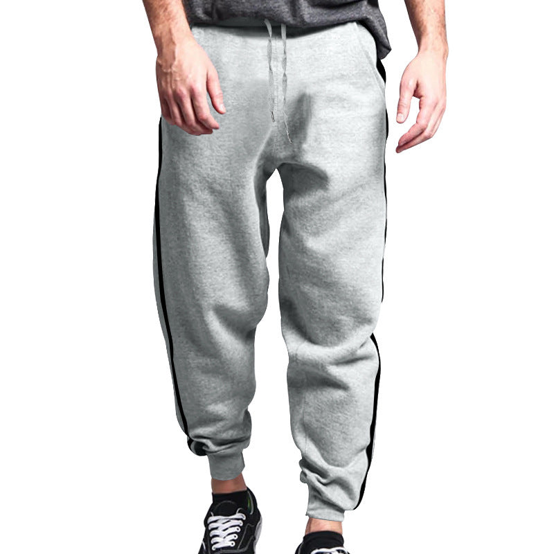 Herren Jogginghose Sportlich mit Seitenstreifen Modern