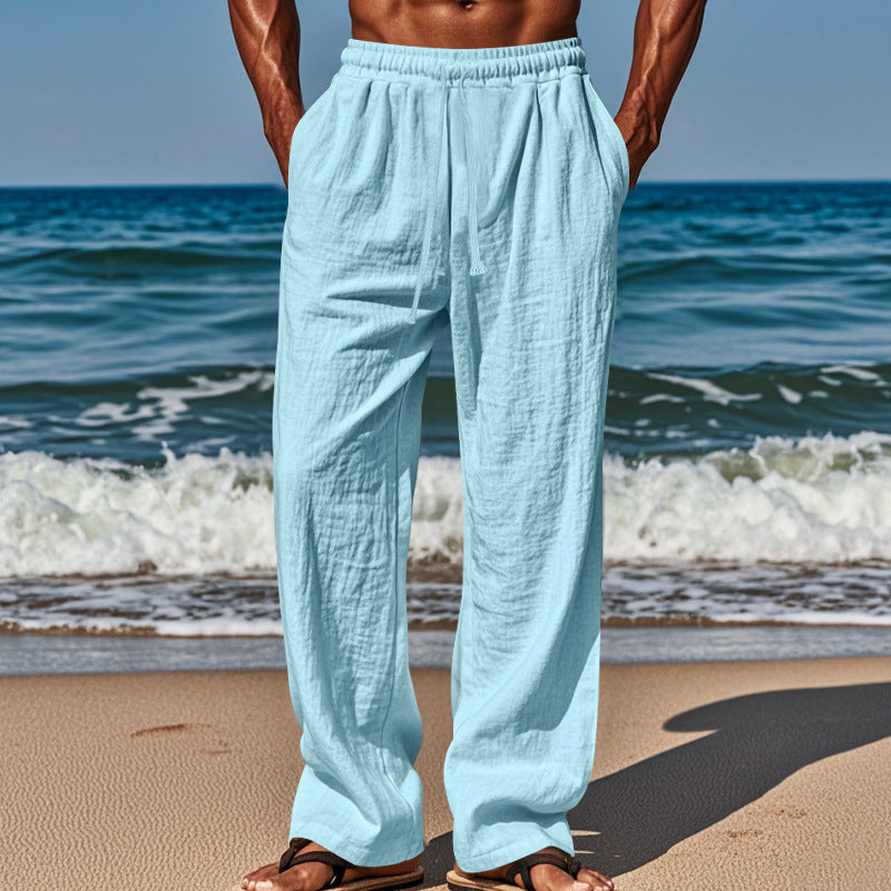 Herren Strandhose Leicht Atmungsaktiv Sommerhose