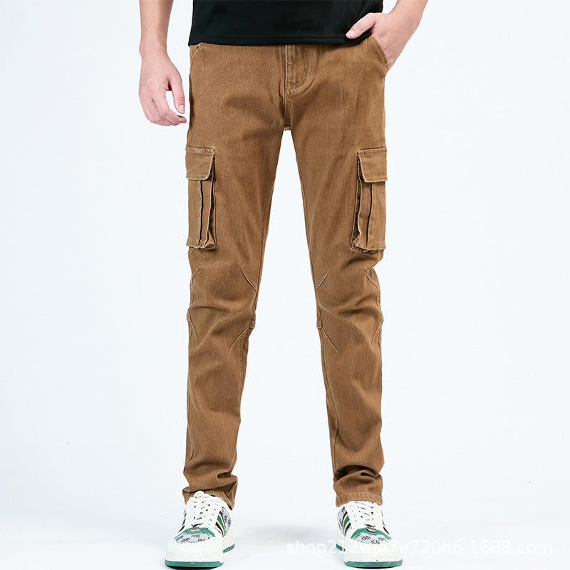 Schlanke Herrenhose Cargo Modern Urban Style