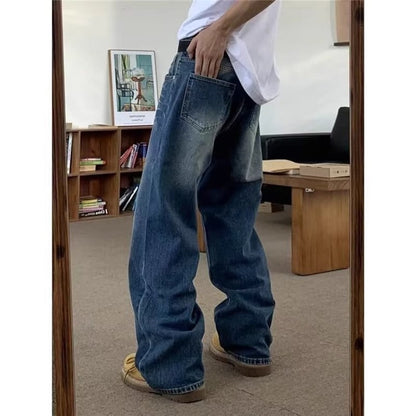 Herren Jeans Bequem Weite Passform Lässig - BerlinGlamour