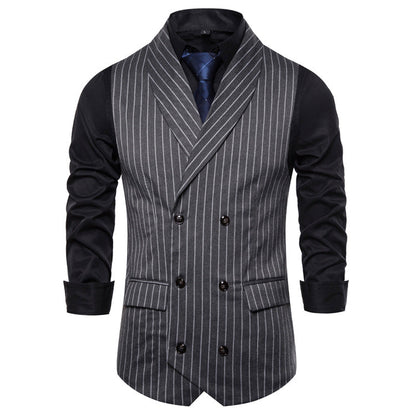 Herren Anzugweste Elegant Schwarze Slimfit - BerlinGlamour