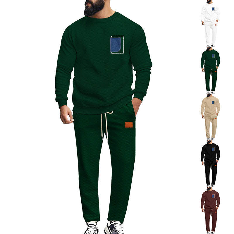 Herren Freizeitanzug Bequem Modern mit Taschen
