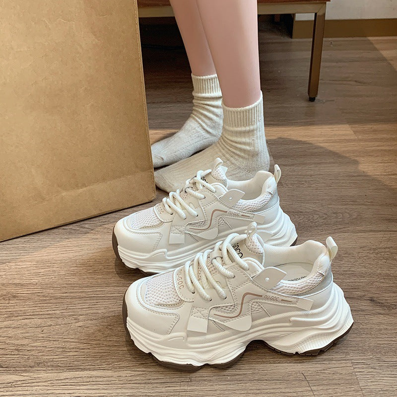 Damen Sneaker Leicht Mesh Bequem Laufsohle