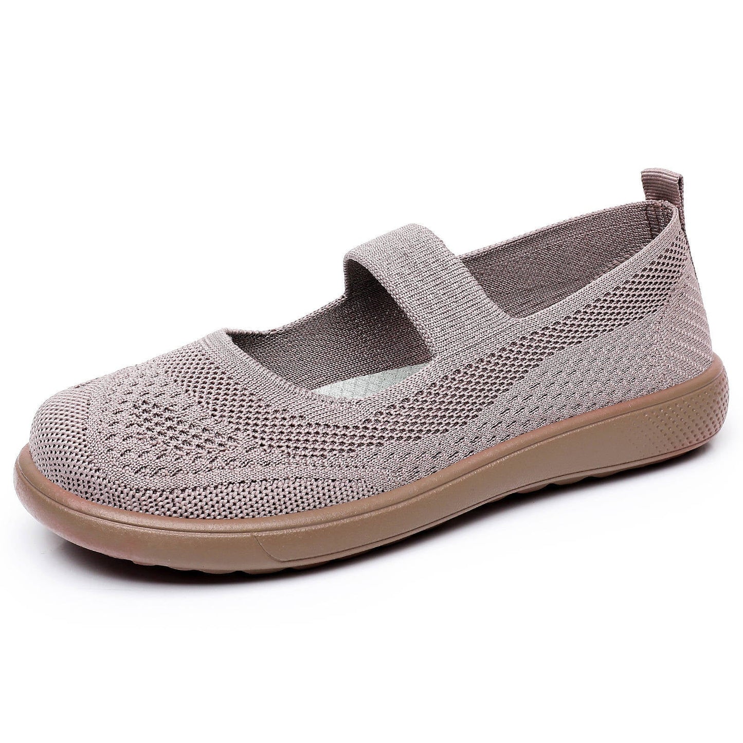 Damen Ballerinas Bequem Elastisch Elegant