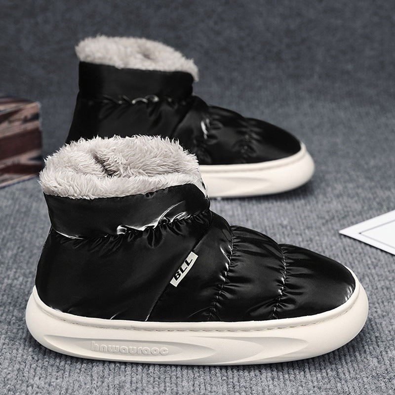 Damen Hausschuhe Stiefel Kuschelig Warm Winter