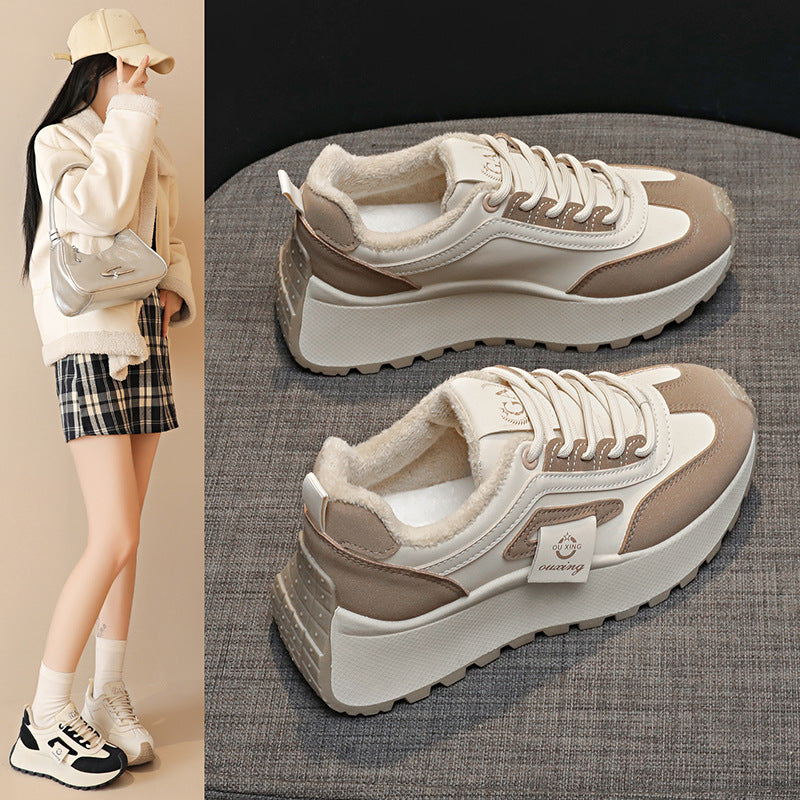 Damen Sneaker Chunky Weite Passform Bequem - BerlinGlamour