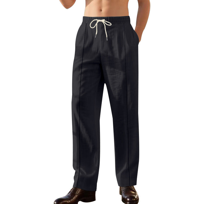 Herren Freizeithose Elegant Bequem Verstellbar