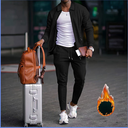 Herren Reiseoutfit Set Modern Travelleicht