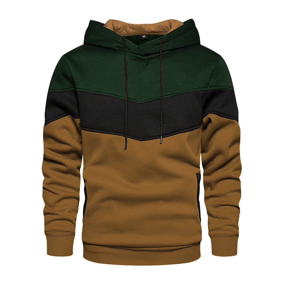 Herren Kapuzenpullover Modisch Geometrisches Muster Trendig