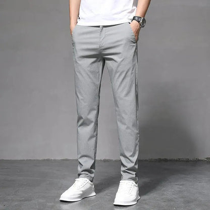 Herren Hosen Slim Fit Gerade Schnitt