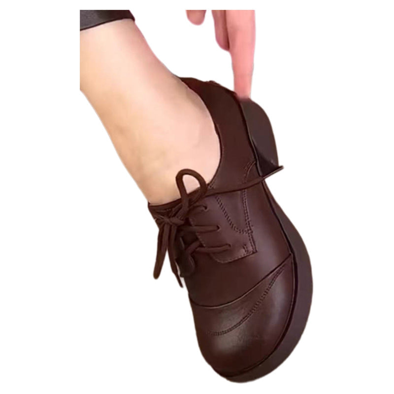 Damen Schnürschuhe Komfortabel Rutschfest Modern