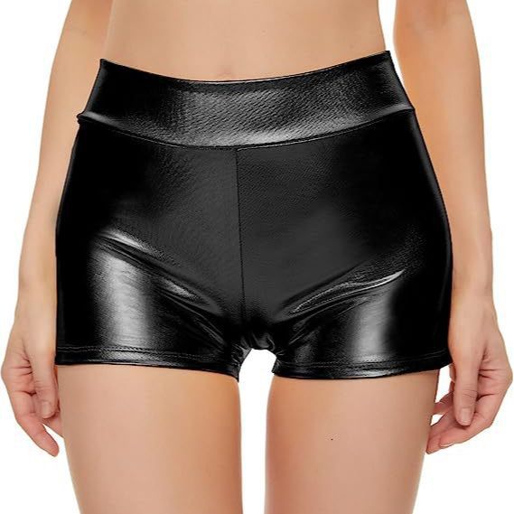 Damen Sport Shorts Hochbund Laufshorts Frauen