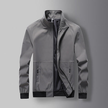 Herren Funktionsjacke Leicht Elastisch Wasserdicht