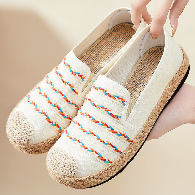 Damen Espadrilles elastisch bequem Sommer Schuhe - BerlinGlamour