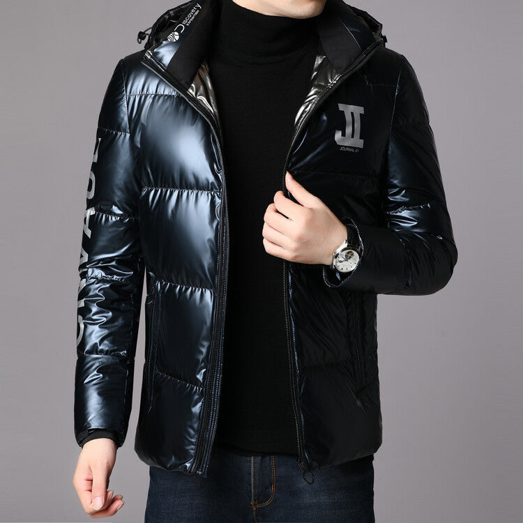 Herren Daunenjacke Leicht Stilvoll Warm