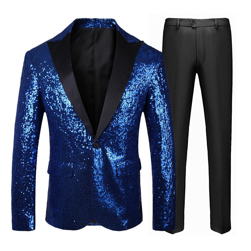 Herren Smoking Anzug Elegant Schwarzes Set - BerlinGlamour