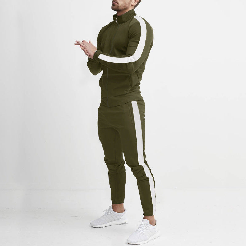 Herren Sportanzug Modern mit Reißverschluss Jogging