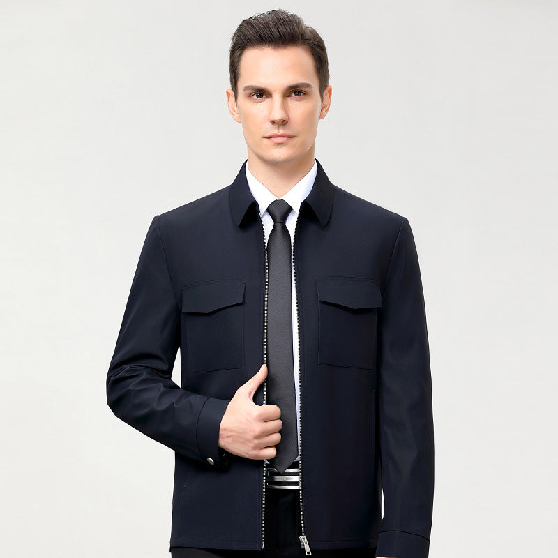 Herren Mantel Modern Slim Fit Winter