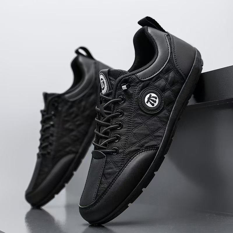 Damen SportSchuhe Leder Rutschfest Komfortabel Laufschuhe
