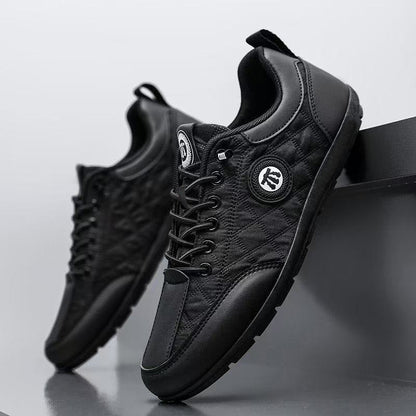 Damen SportSchuhe Leder Rutschfest Komfortabel Laufschuhe