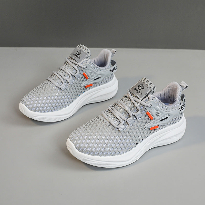 Damen Sneaker Atmungsaktiv Laufschuhe mit Rutschfestem Gummi