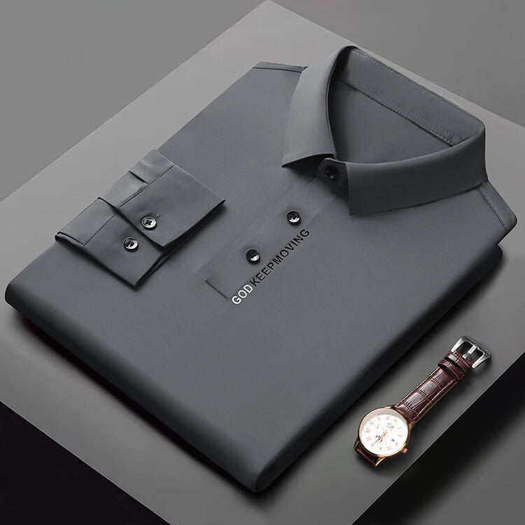Polo-Shirt Herren Feuchtigkeitsregulierend Sportlich Modern