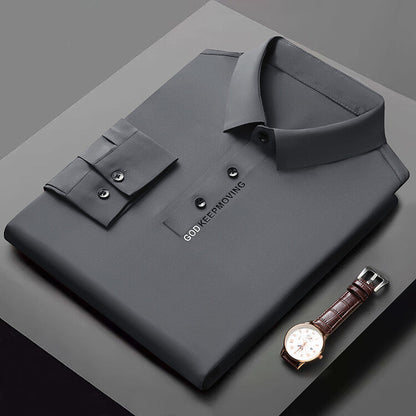 Polo-Shirt Herren Feuchtigkeitsregulierend Sportlich Modern