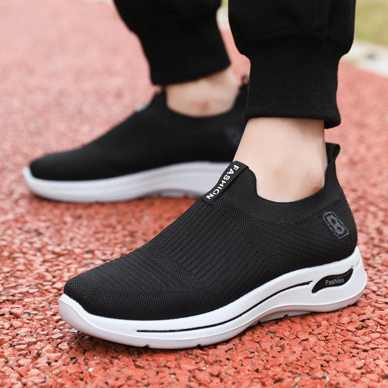 Damen Sneaker Atmungsaktiv Komfortabel Slip-On Sneakers - BerlinGlamour