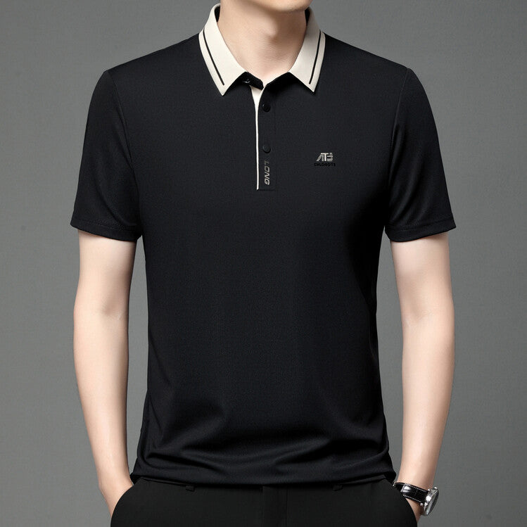 Herren Poloshirt Feuchtigkeitsregulierend Moderner Kragen - BerlinGlamour