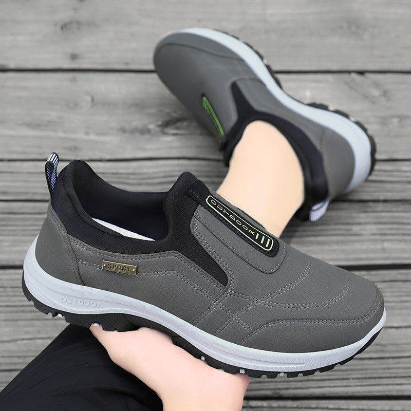 Damen Slip-On Schuhe Bequem Rutschfest Freizeit Schuhe