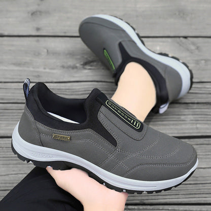 Damen Slip-On Schuhe Bequem Rutschfest Freizeit Schuhe