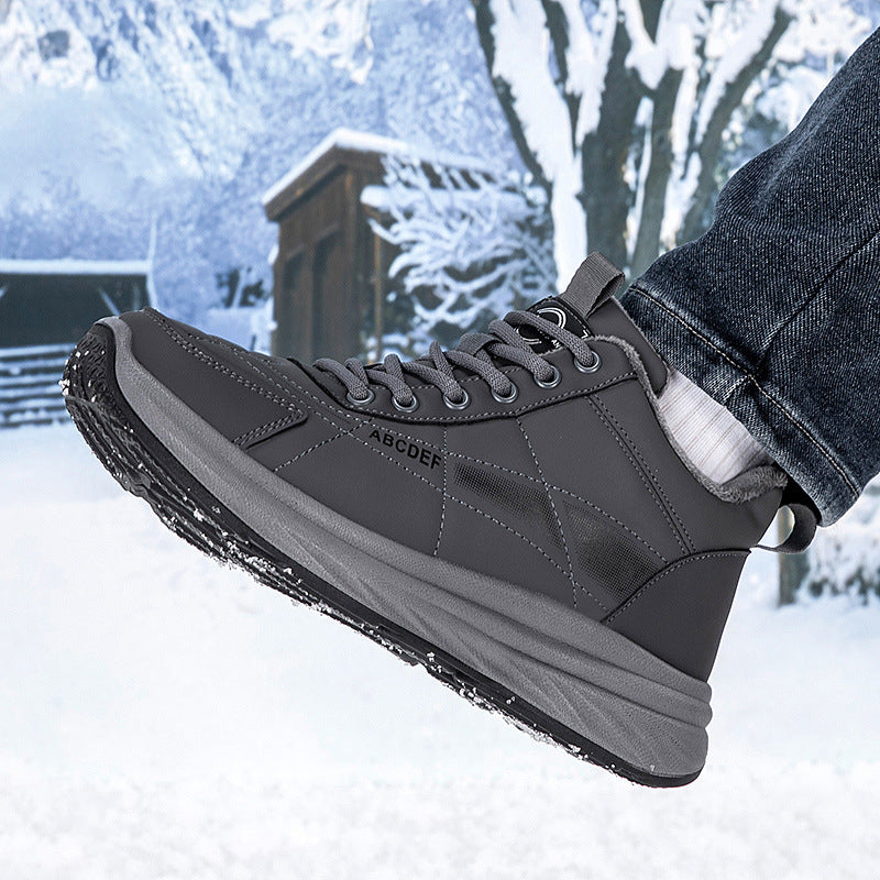 Damen Winterstiefel Warm Isoliert Schnüren - BerlinGlamour