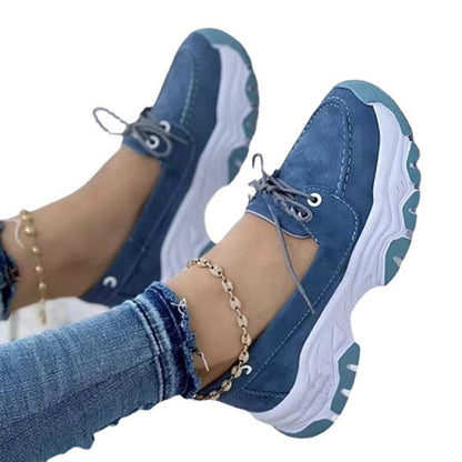 Damen Sneaker Bequem Stilvoll Heidi Schuhe