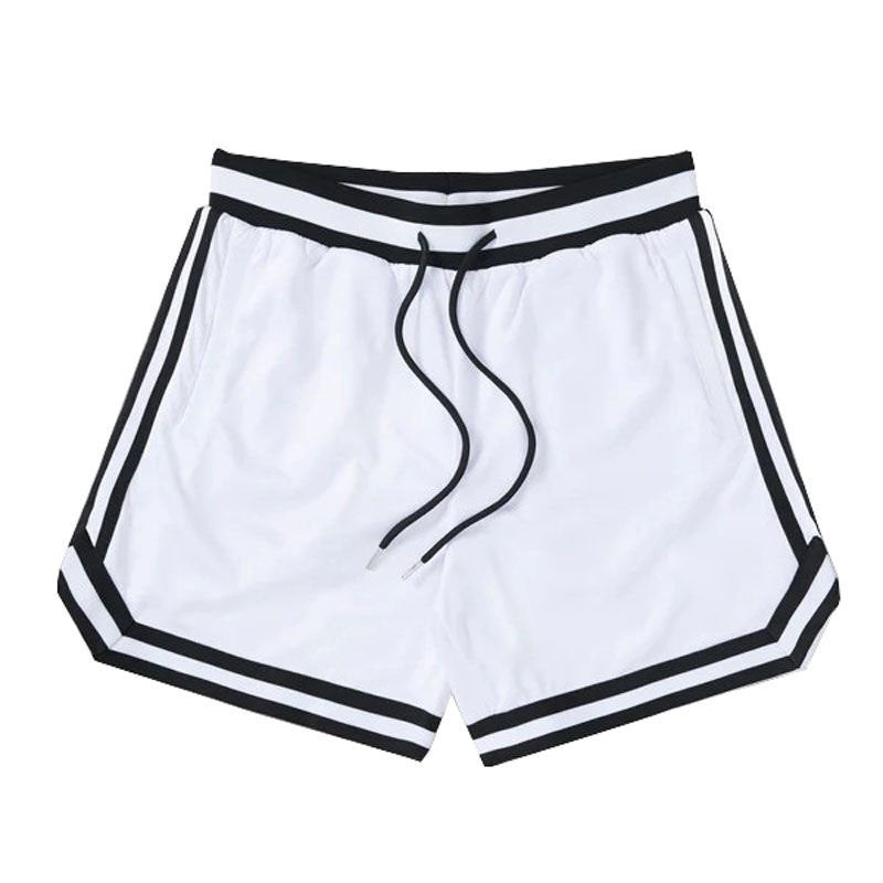 Herren Sports Shorts Mesh atmungsaktiv Seitenstreifen
