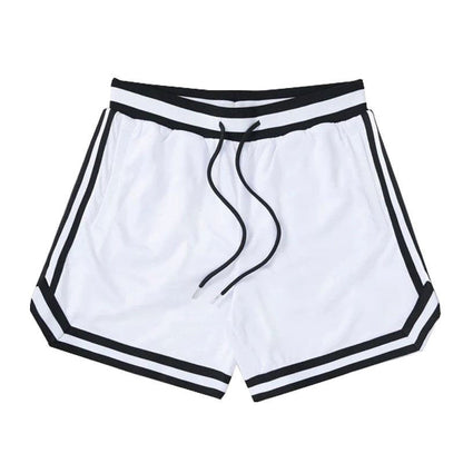 Herren Sports Shorts Mesh atmungsaktiv Seitenstreifen