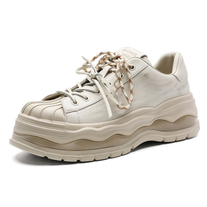 Damen Sneaker Chunky Bequem Sportlich Weite Passform