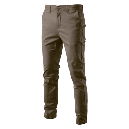 Herren Chino-Hose Slim Fit Elastisch Modern