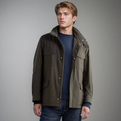 Herren Multifunktionsjacke Leicht Wasserabweisend Outdoor