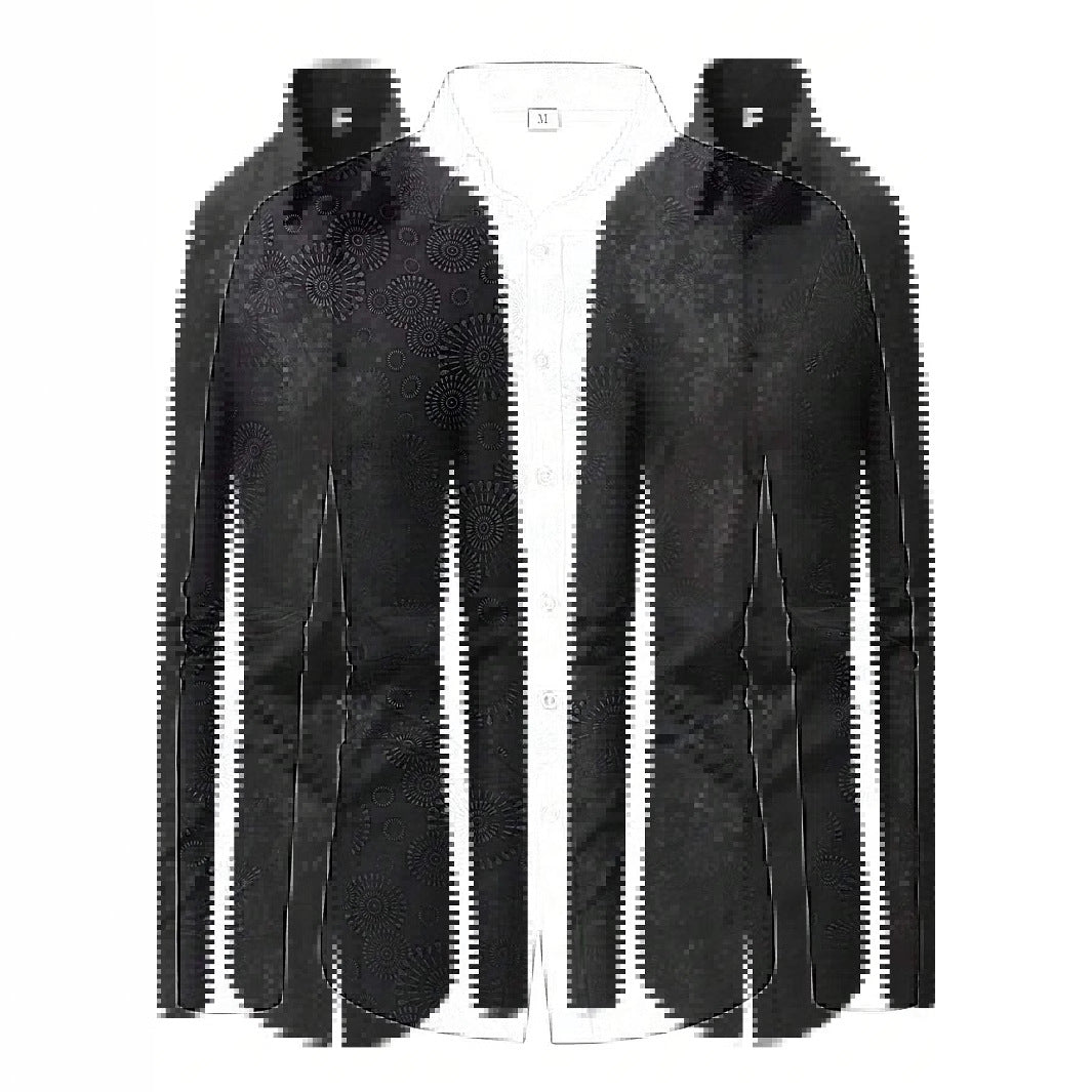 Herren Hemd Slim Fit mit feinem Muster Berlin Style